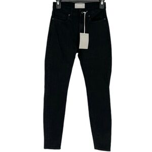 Everlane Black Straight‎ Leg Denim Jeans